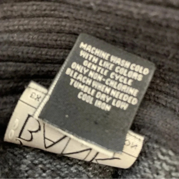 Jos A Bank Sweater Men Xl Gray  Long Sleeve 100% Cotton Pull Over Classic Work - Picture 9 of 11